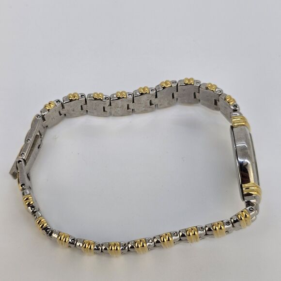 VTG Pulsar Women's Watch 19MM White Dial Two Tone Bracelet Band 7" New Battery - Picture 11 of 14